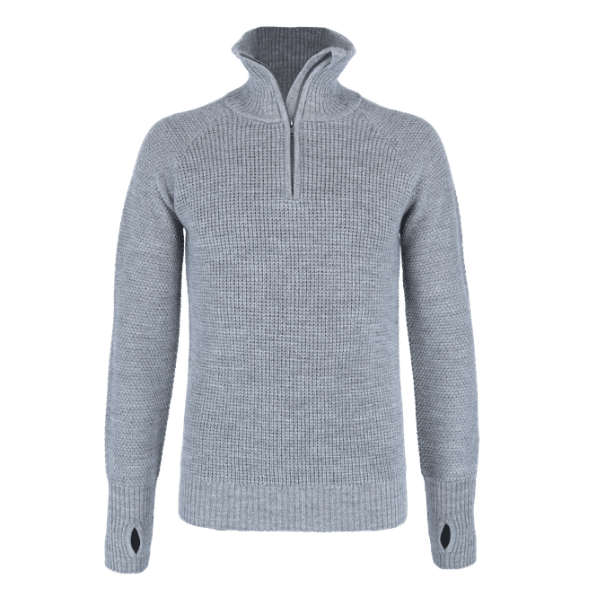 Hovedbilde Flint Wool Sweater,Grey melange