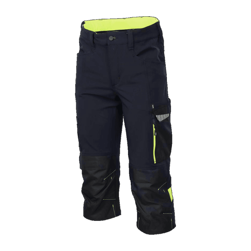 Bismuth Long Shorts,Black Beauty / Safety Yellow